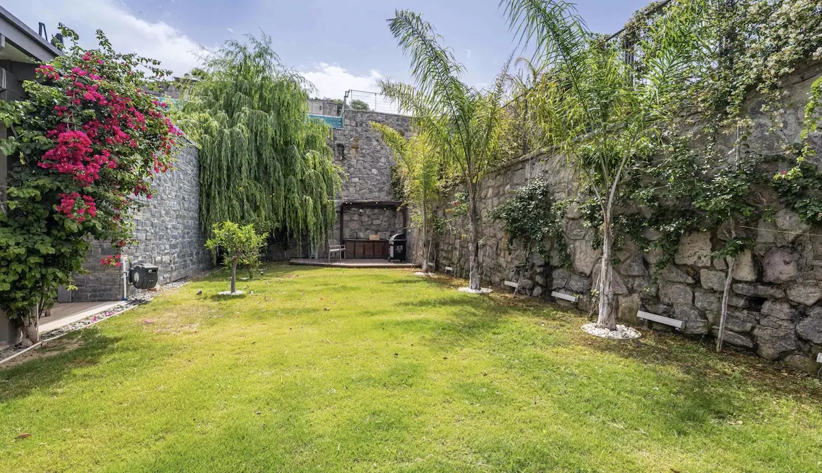 Landscaped garden